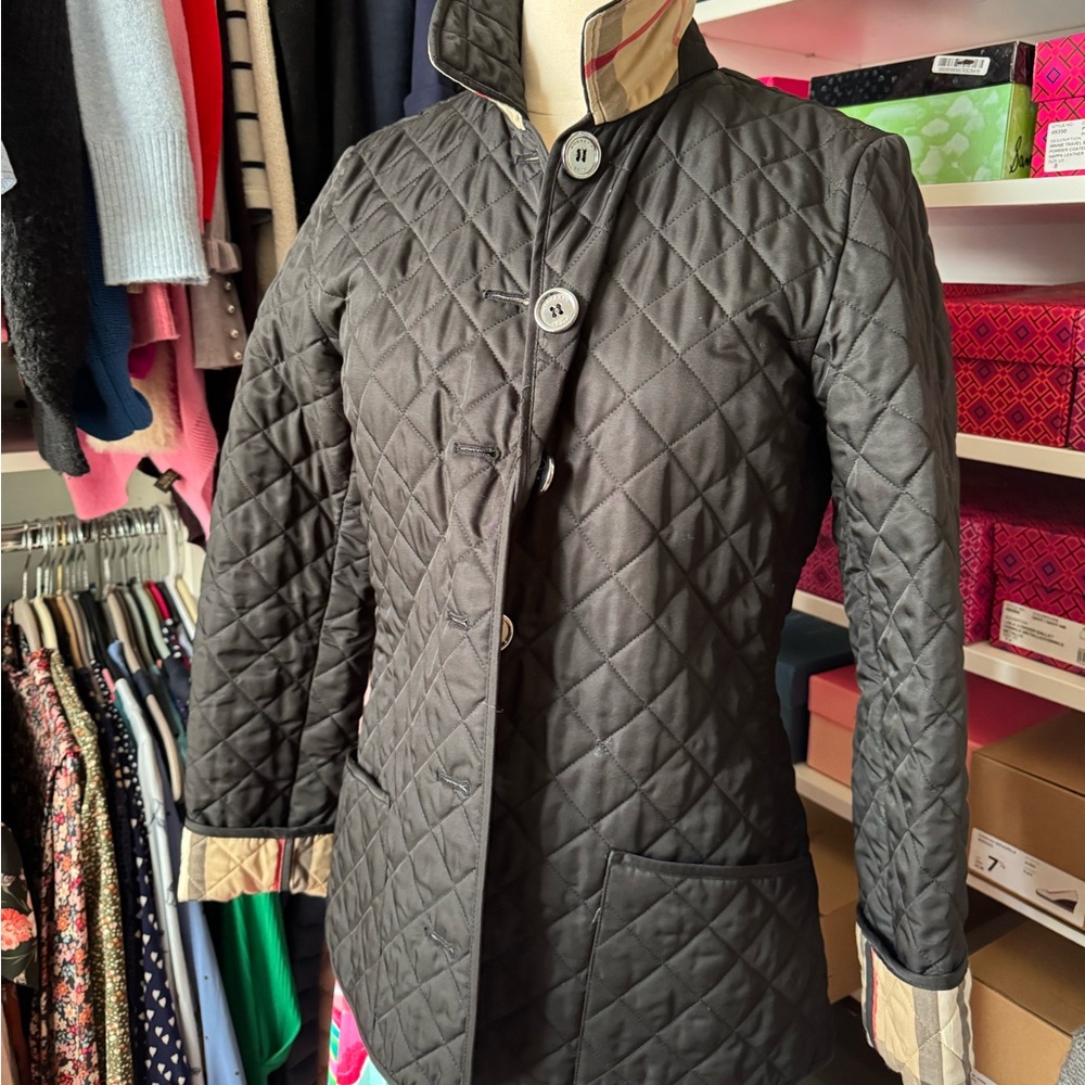 Burberry Brit “Cavalry” Diamond-Quilted Jacket - image 7